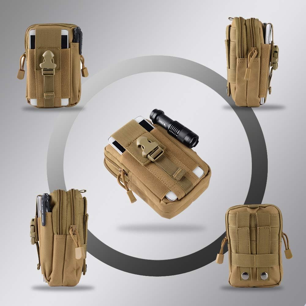 Tactical Molle Belt Pouch Mili - đánh giá và giá Edc Carry Bag