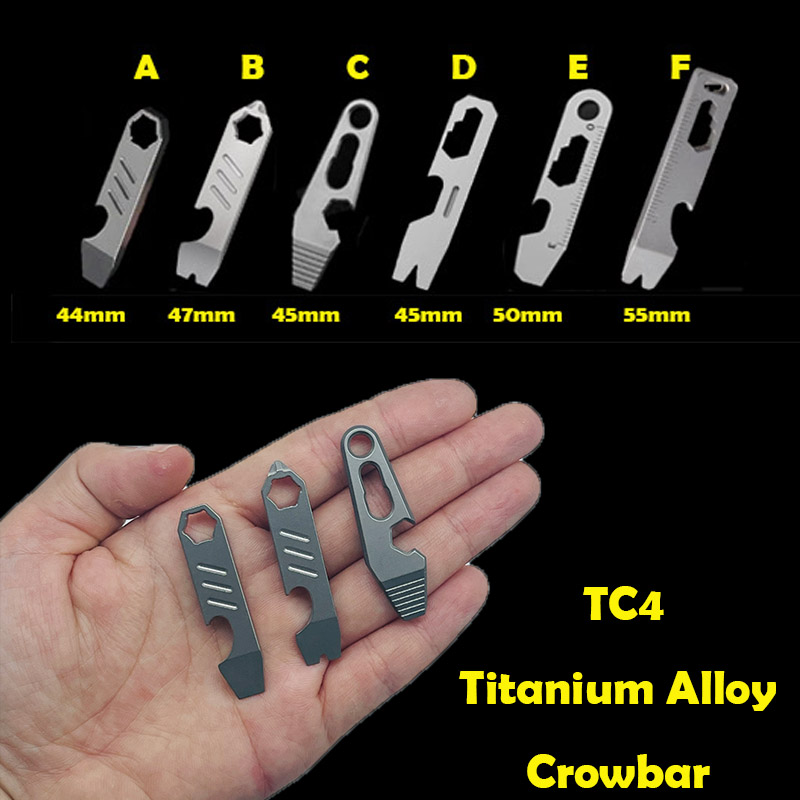 NEW MINI TC4 Titanium Alloy Cr - đánh giá và giá Titanium Pry Bar