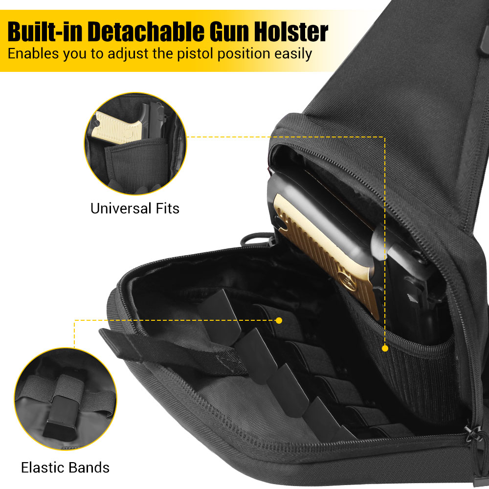 Tactical Pistol Gun Bag Concea - đánh giá và giá Edc Carry Handgun