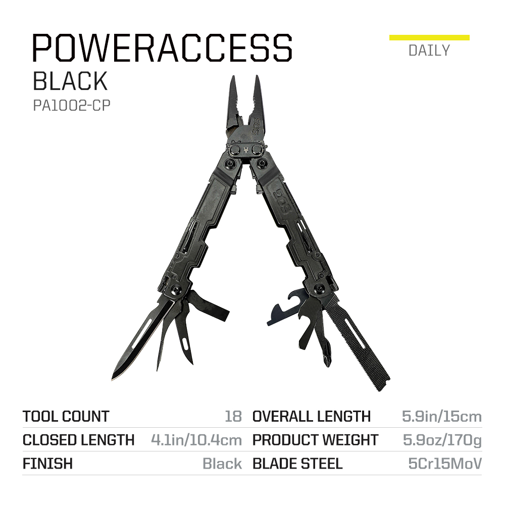 SOG PowerAccess 18 in 1 Pocket - đánh giá và giá Edc Carry Clip