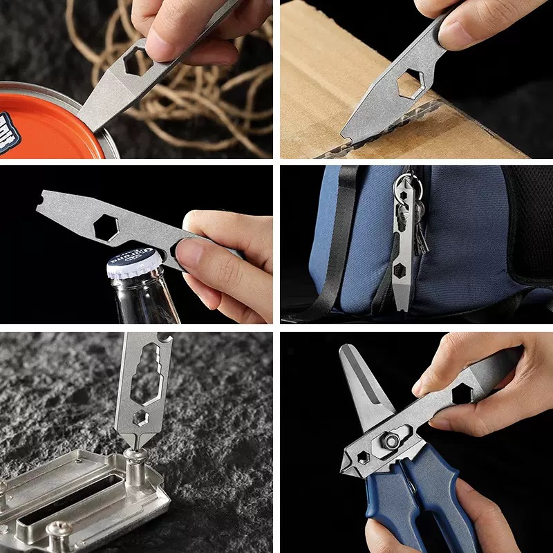 Titanium Alloy Mini Outdoor Mu - đánh giá và giá Titanium Pry Bar