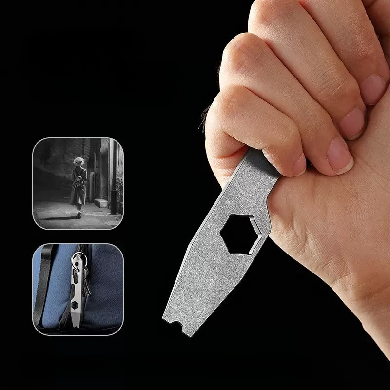 Titanium Alloy Mini Outdoor Mu - đánh giá và giá Titanium Pry Bar