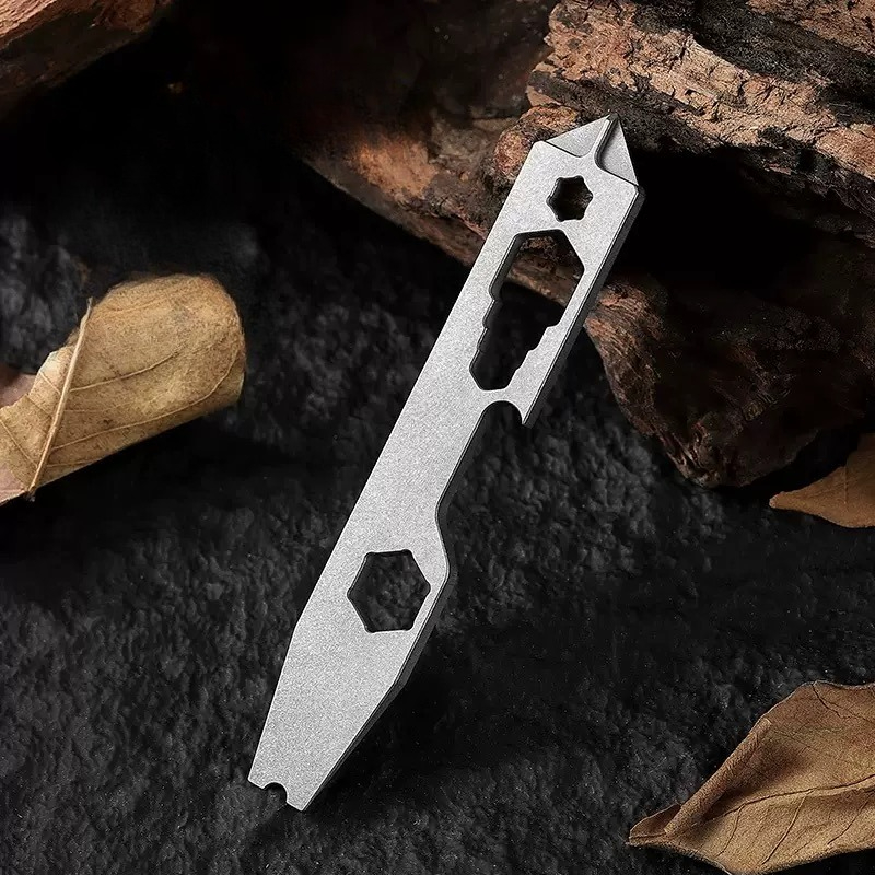 Titanium Alloy Mini Outdoor Mu - đánh giá và giá Titanium Pry Bar