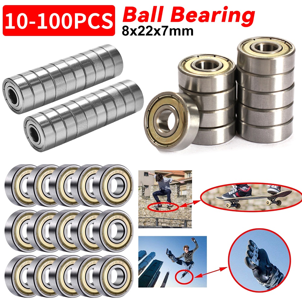 100-10pcs 608ZZ Deep Groove Ba - đánh giá và giá Fidget Spinner Bearing