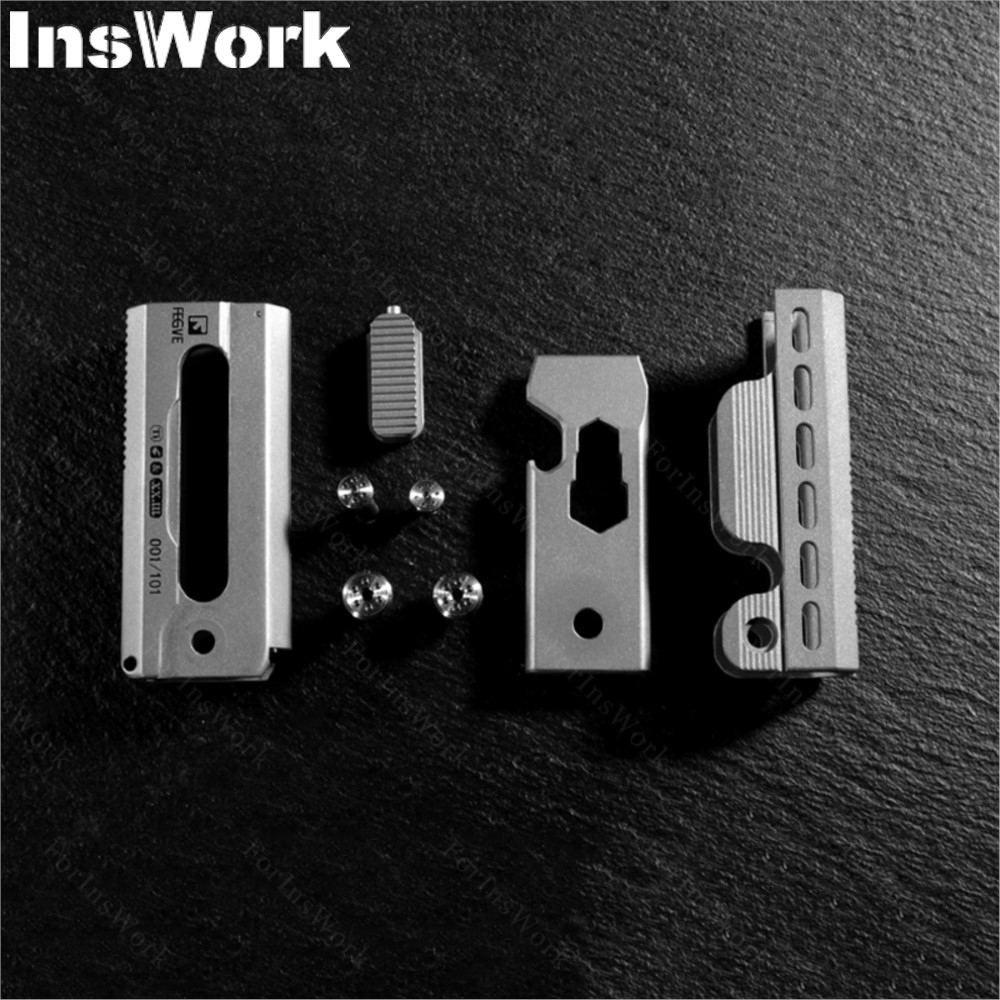 FEGVE Titanium Alloy Edc Pry B - đánh giá và giá Edc Carry Piece