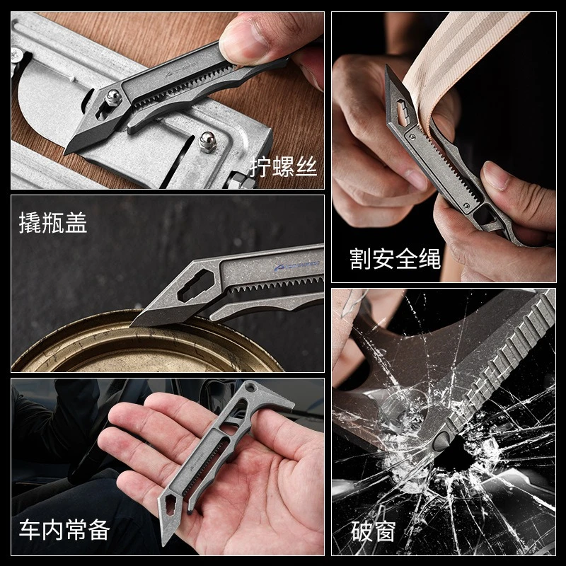 Outdoor Multifunctional Titani - đánh giá và giá Titanium Pry Bar