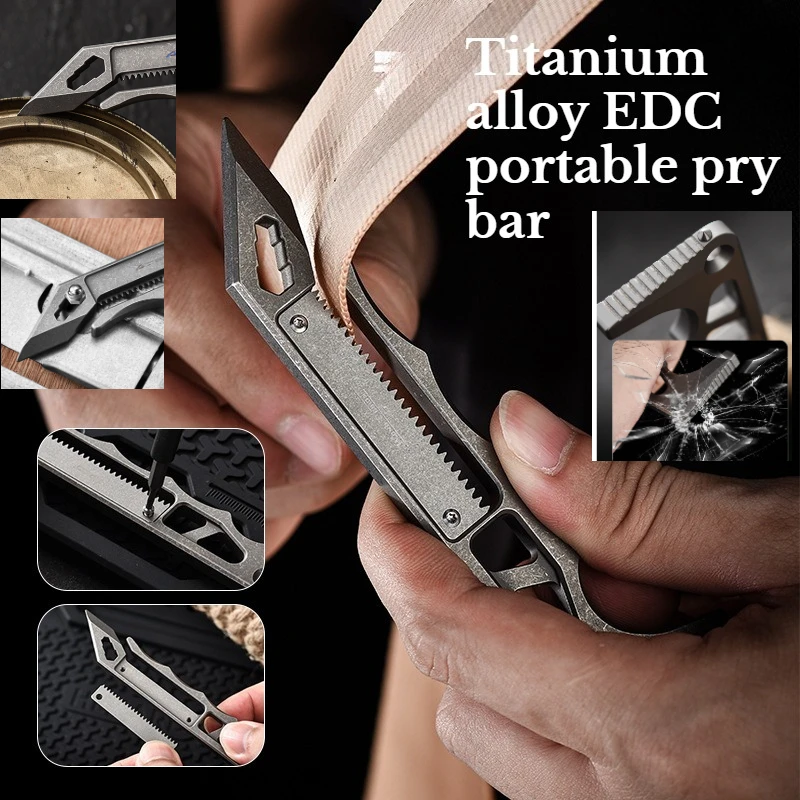 Outdoor Multifunctional Titani - đánh giá và giá Titanium Pry Bar