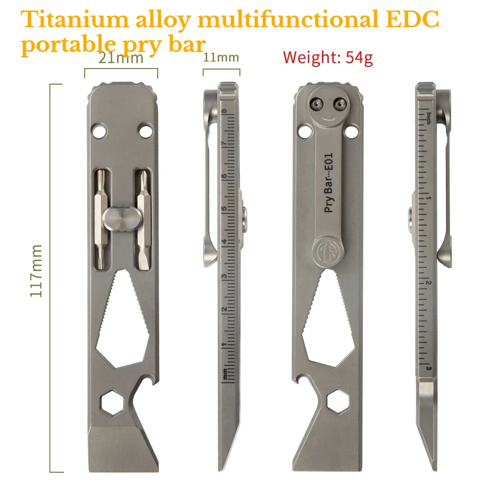 Multi Functional Titanium Allo - đánh giá và giá Titanium Pry Bar