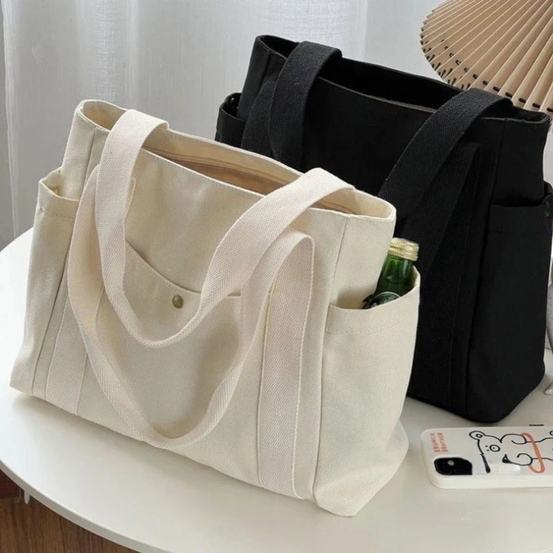 Large Capacity Canvas Tote Bag - đánh giá và giá Edc Carry Bag