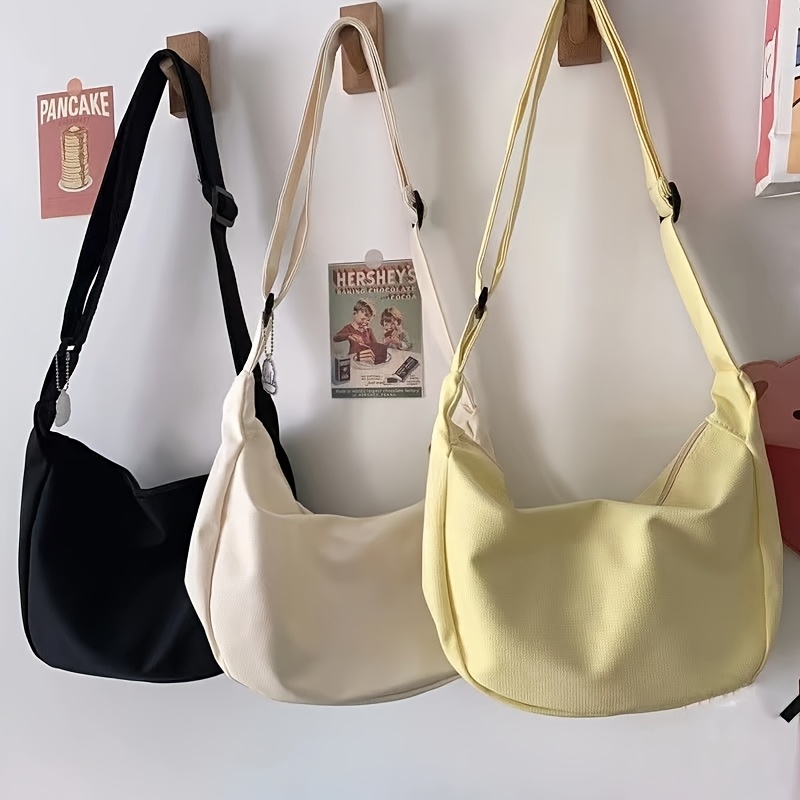 Waffle-Textured Crossbody Bag  - đánh giá và giá Edc Carry Bag