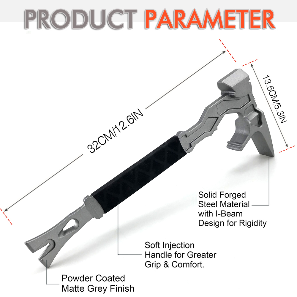 Outdoor Multifunctional Hammer - đánh giá và giá Titanium Pry Bar